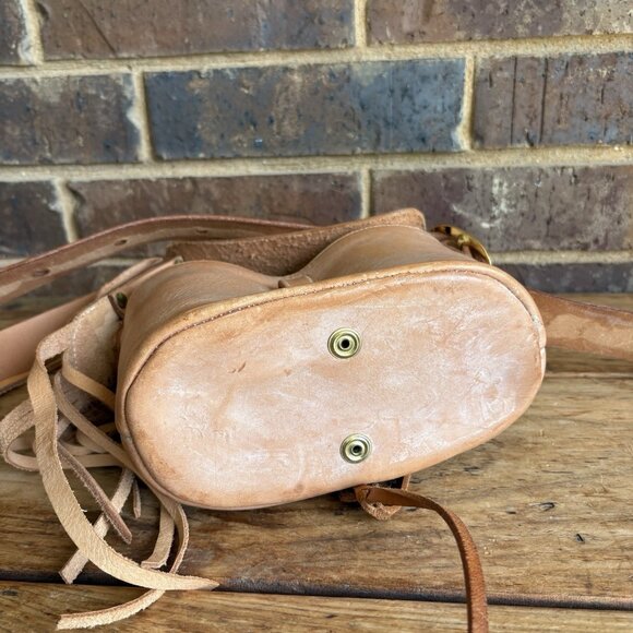 Dual Bottle Leather Wine Caddy Don Santiago Austin, TX - Picture 8 of 16